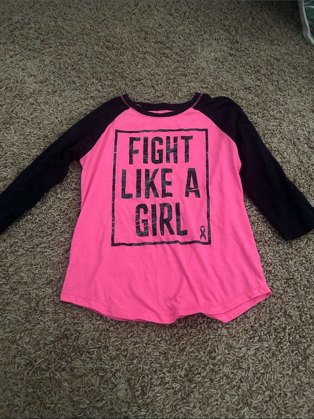 Girls “Fight like a Girl” shirt